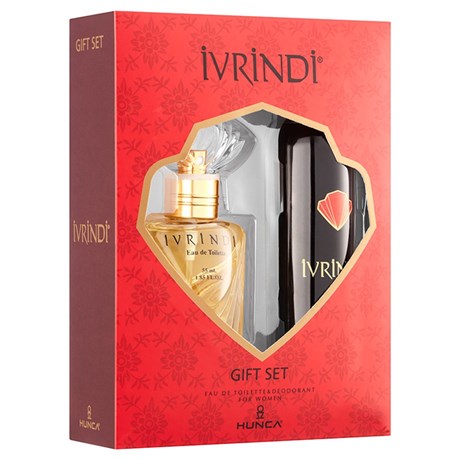 Hunca-shop-IVRINDI-IVRINDI Kadın Parfüm Seti 55 ml EDT + 150 ml Deodorant