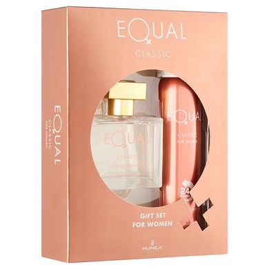Hunca-shop-EQUAL-EQUAL Classic Kadın Parfüm Seti 75 ml EDT + 150 ml Deodorant